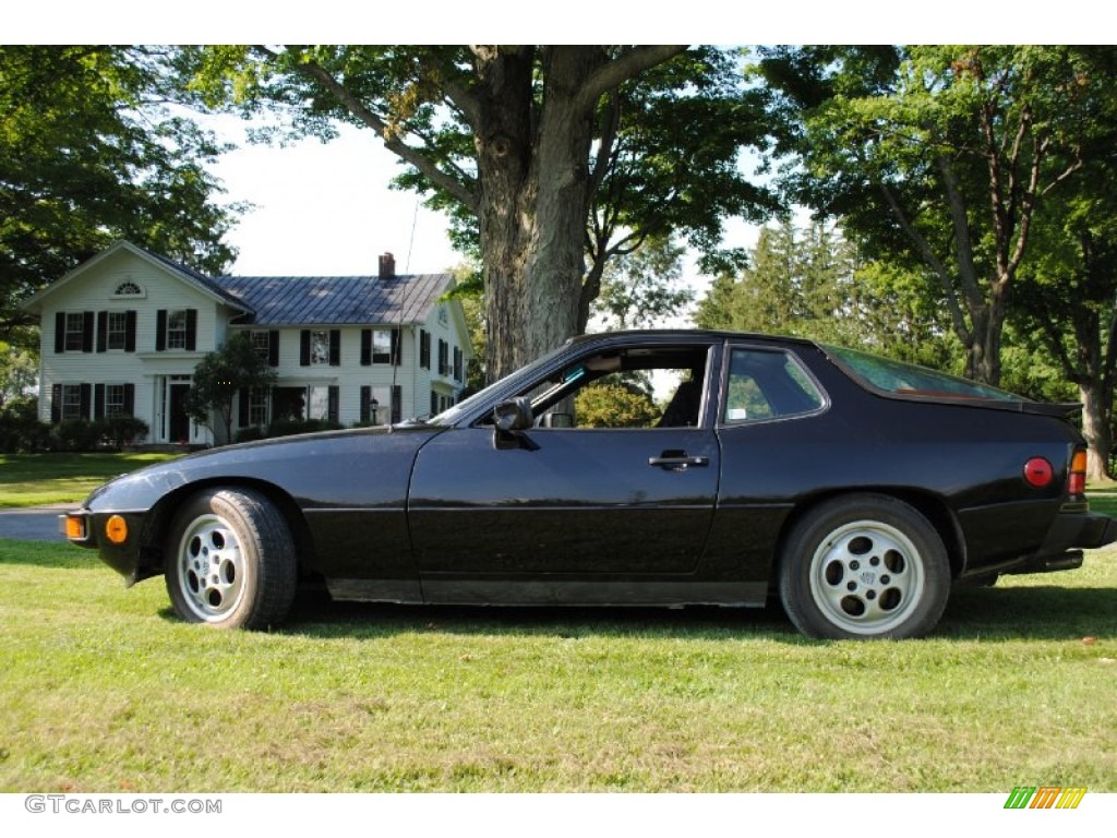 Black 1987 Porsche 924 S Exterior Photo #93524482