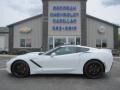 2014 Arctic White Chevrolet Corvette Stingray Coupe Z51  photo #1