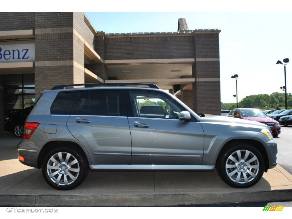 2012 GLK 350 4Matic - Palladium Silver Metallic / Black photo #3