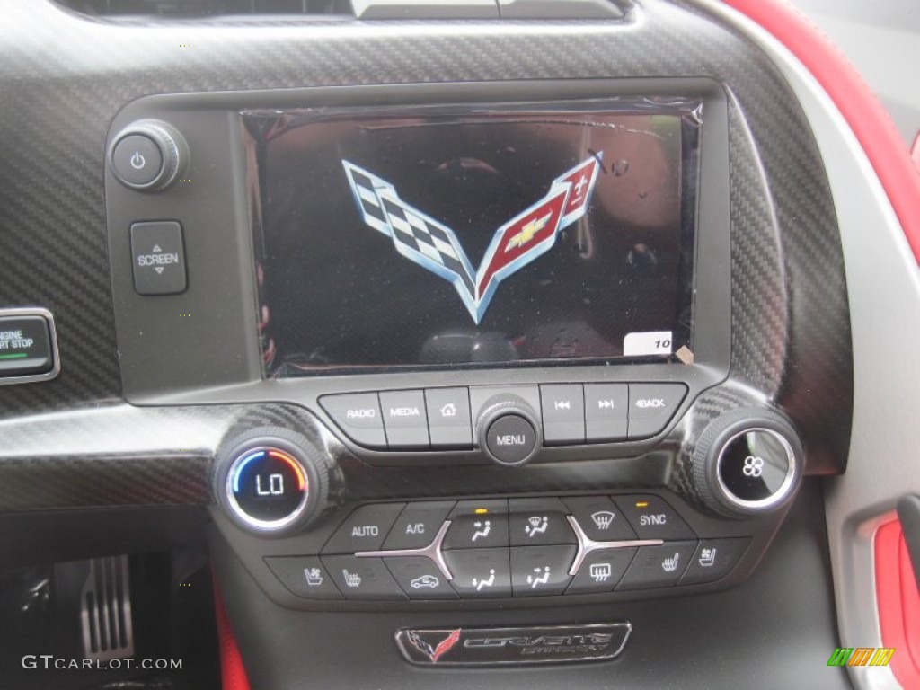 2014 Chevrolet Corvette Stingray Coupe Z51 Controls Photo #93525889