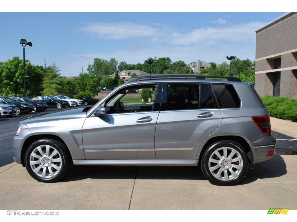 2012 GLK 350 4Matic - Palladium Silver Metallic / Black photo #11