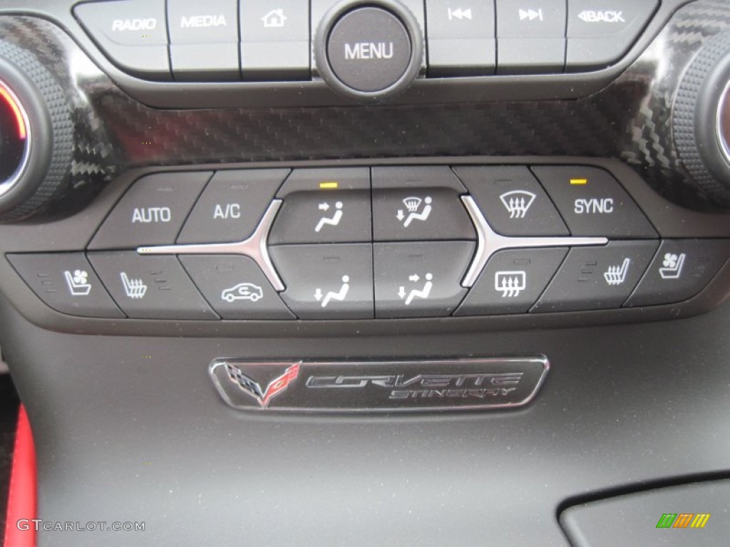 2014 Chevrolet Corvette Stingray Coupe Z51 Controls Photo #93525946