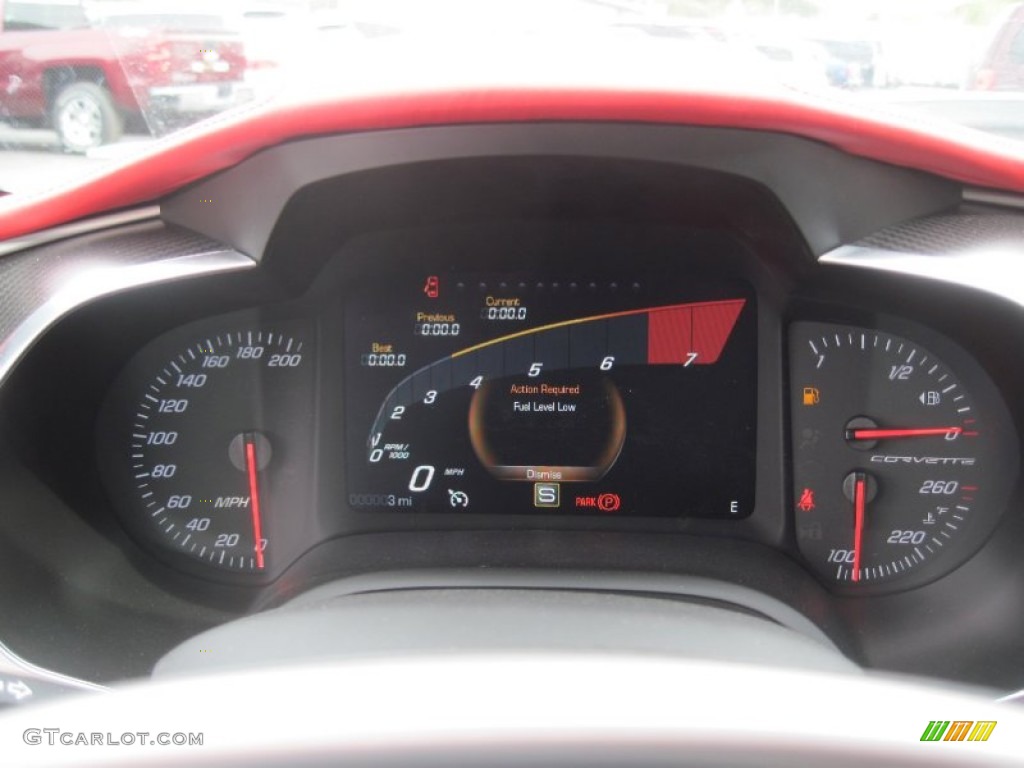 2014 Chevrolet Corvette Stingray Coupe Z51 Gauges Photo #93525970