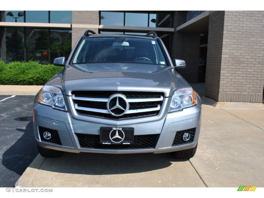 2012 GLK 350 4Matic - Palladium Silver Metallic / Black photo #23