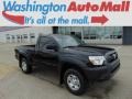 2012 Black Toyota Tacoma Regular Cab 4x4  photo #1