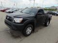 Black 2012 Toyota Tacoma Regular Cab 4x4 Exterior