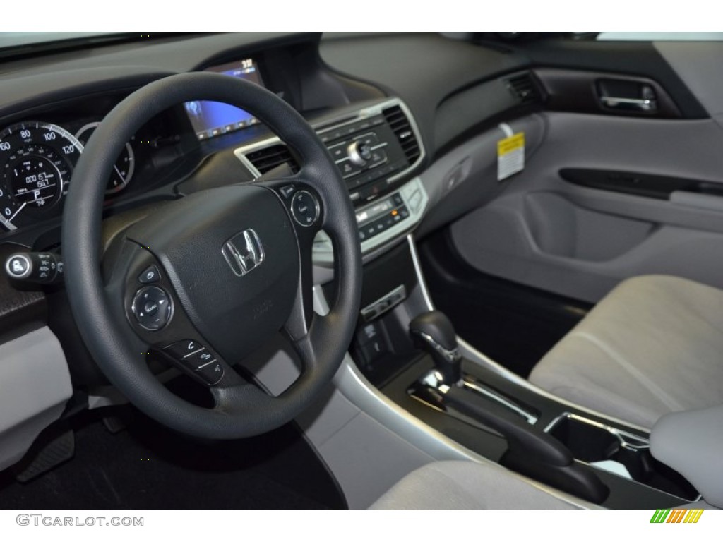 2014 Accord EX Sedan - Obsidian Blue Pearl / Gray photo #10