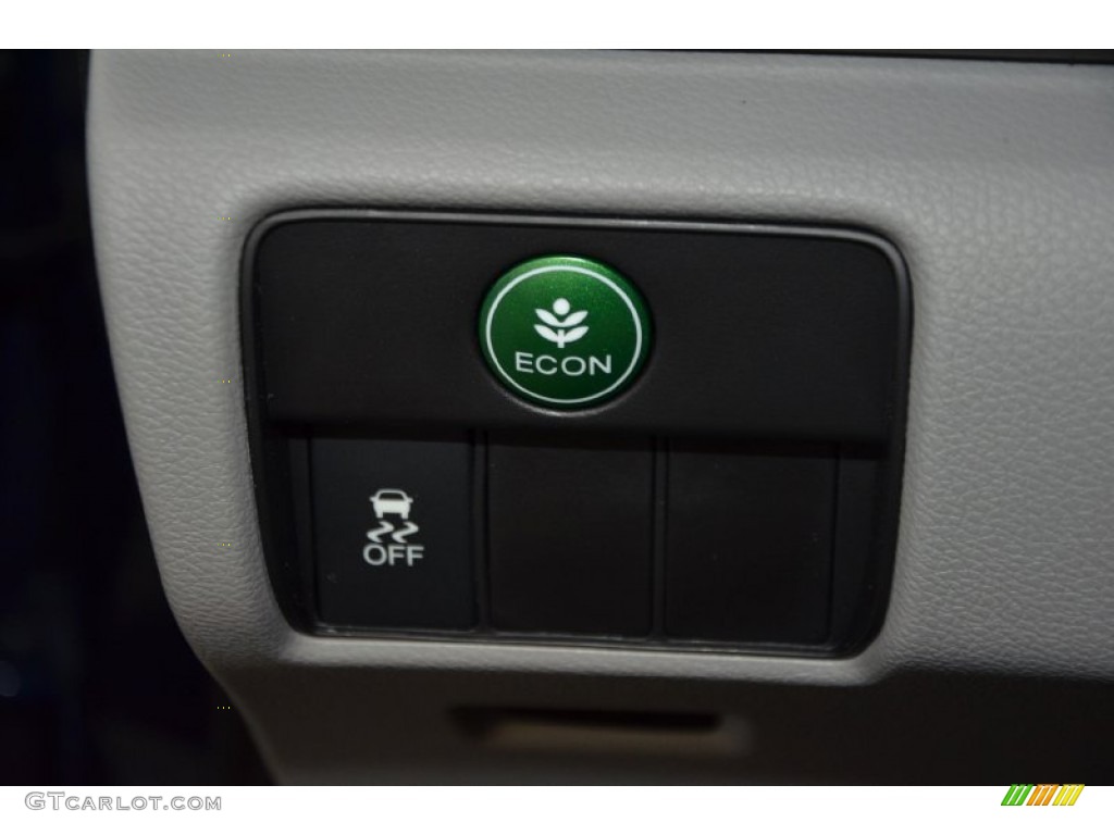 2014 Accord EX Sedan - Obsidian Blue Pearl / Gray photo #21