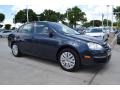 2010 Blue Graphite Metallic Volkswagen Jetta S Sedan  photo #7