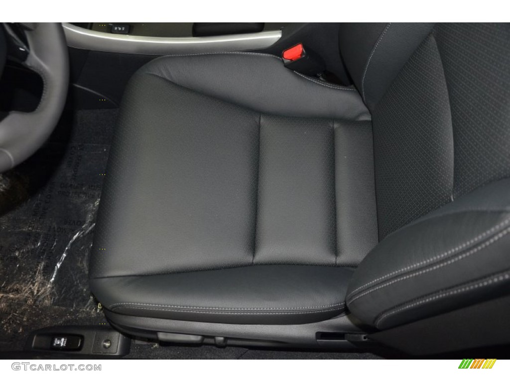 2014 Accord EX-L Coupe - Modern Steel Metallic / Black photo #11