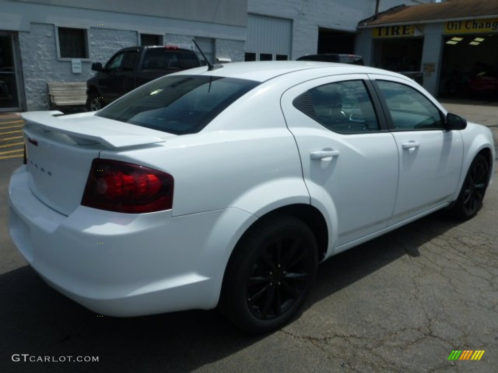 2014 Avenger SE - Bright White / Black photo #5