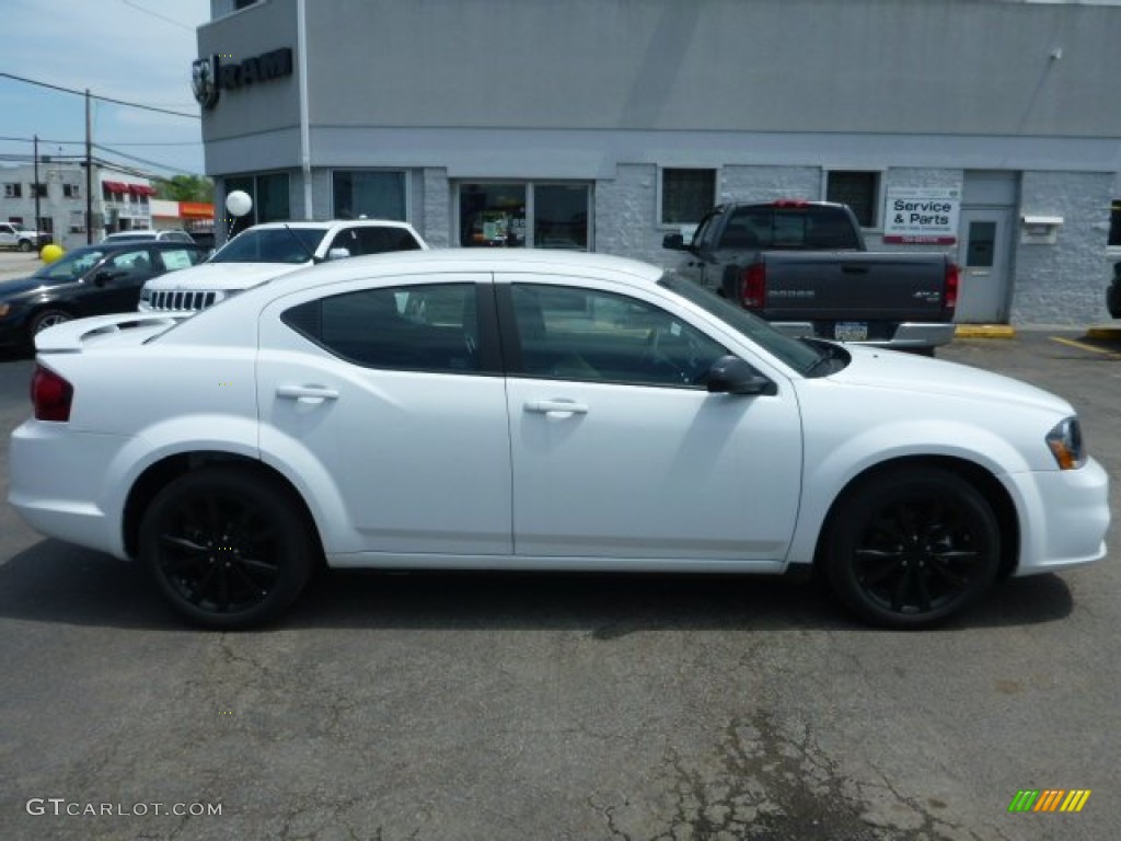 2014 Avenger SE - Bright White / Black photo #6