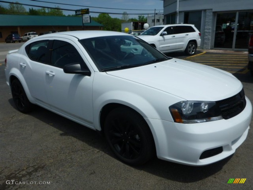 2014 Avenger SE - Bright White / Black photo #7