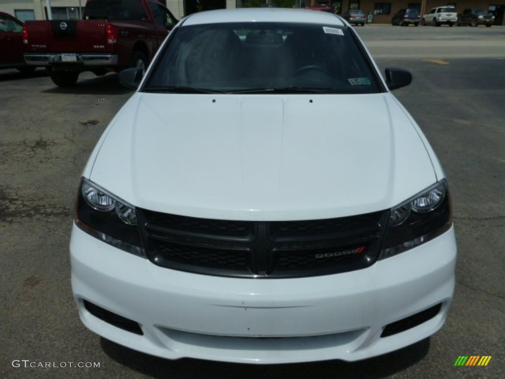 2014 Avenger SE - Bright White / Black photo #8