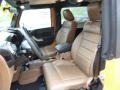 2012 Dozer Yellow Jeep Wrangler Sahara 4x4  photo #10
