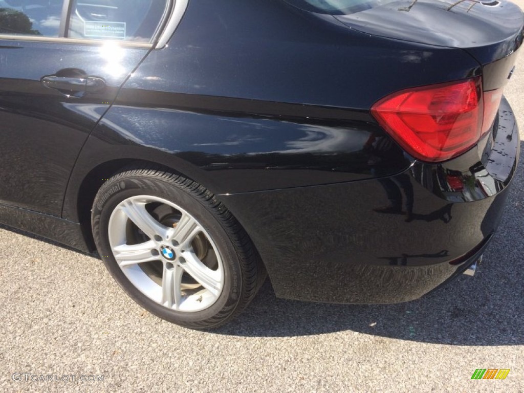 2013 3 Series 328i xDrive Sedan - Jet Black / Black photo #34