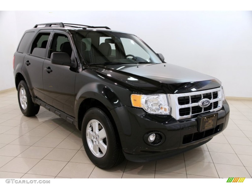2011 Escape XLT - Tuxedo Black Metallic / Charcoal Black photo #1