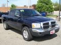 2005 Patriot Blue Pearl Dodge Dakota SLT Quad Cab 4x4  photo #8