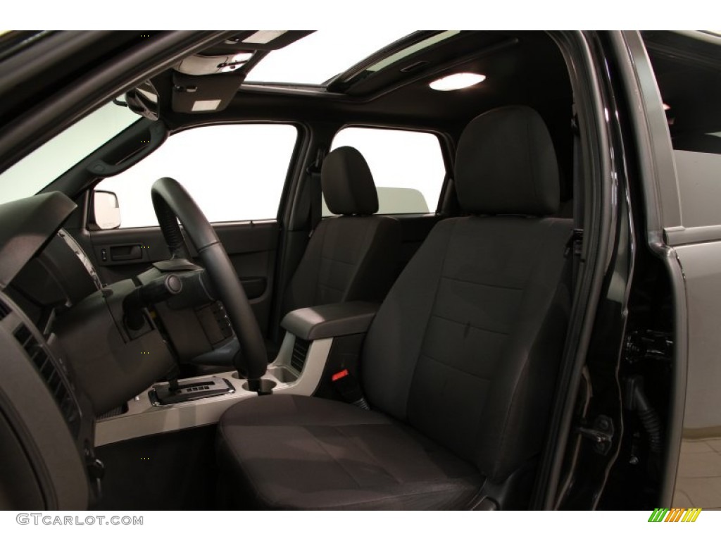2011 Escape XLT - Tuxedo Black Metallic / Charcoal Black photo #5