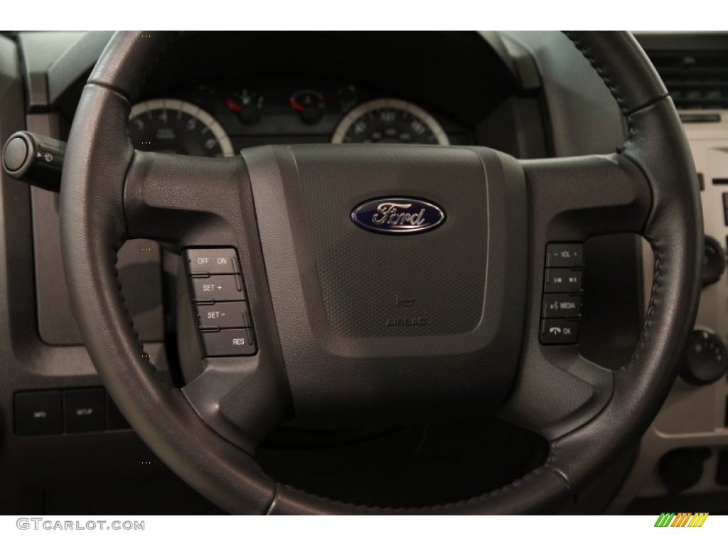 2011 Escape XLT - Tuxedo Black Metallic / Charcoal Black photo #6