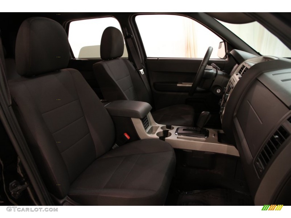 2011 Escape XLT - Tuxedo Black Metallic / Charcoal Black photo #11