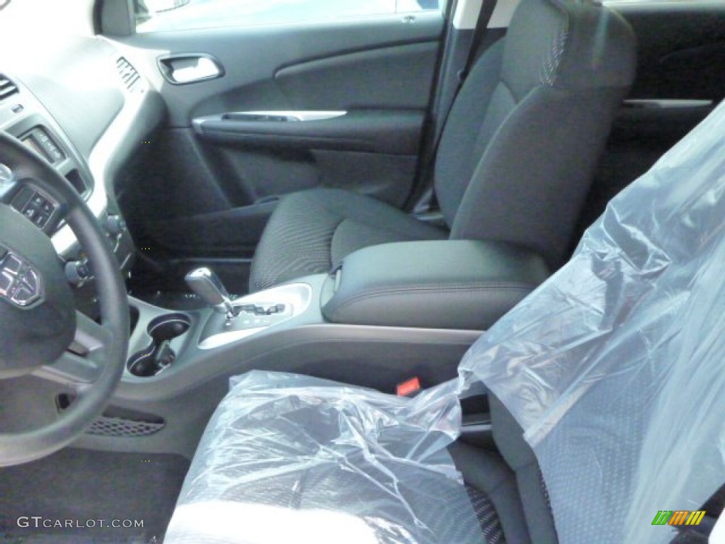 2014 Journey SE AWD - Bright Silver Metallic / Black photo #11