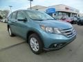 2013 Mountain Air Metallic Honda CR-V EX AWD  photo #1