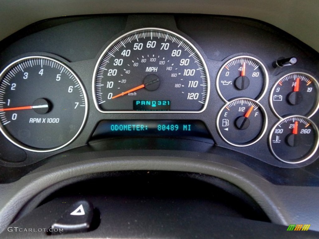 2004 GMC Envoy SLT 4x4 Gauges Photo #93538459