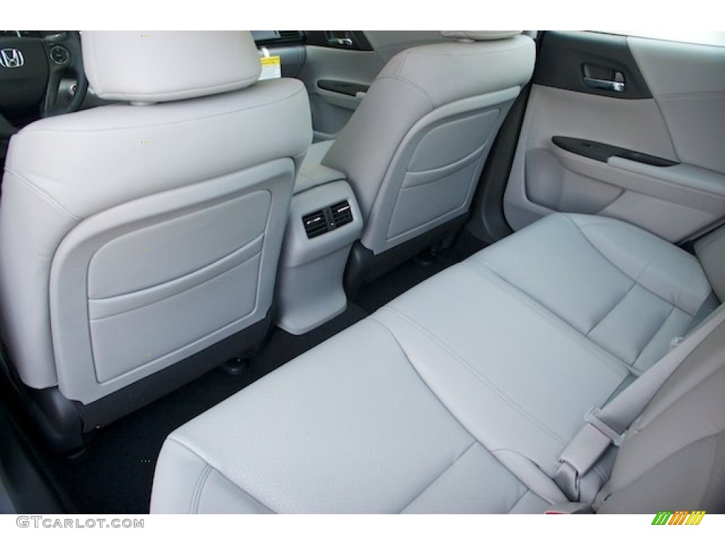 2014 Accord EX-L Sedan - Modern Steel Metallic / Gray photo #13