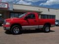 2005 Flame Red Dodge Ram 1500 SLT Regular Cab 4x4  photo #5