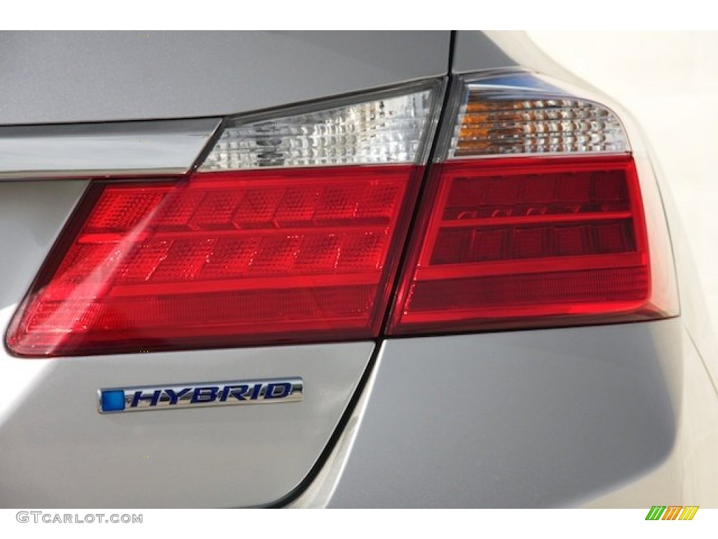 2014 Accord Hybrid EX-L Sedan - Alabaster Silver Metallic / Ivory photo #4