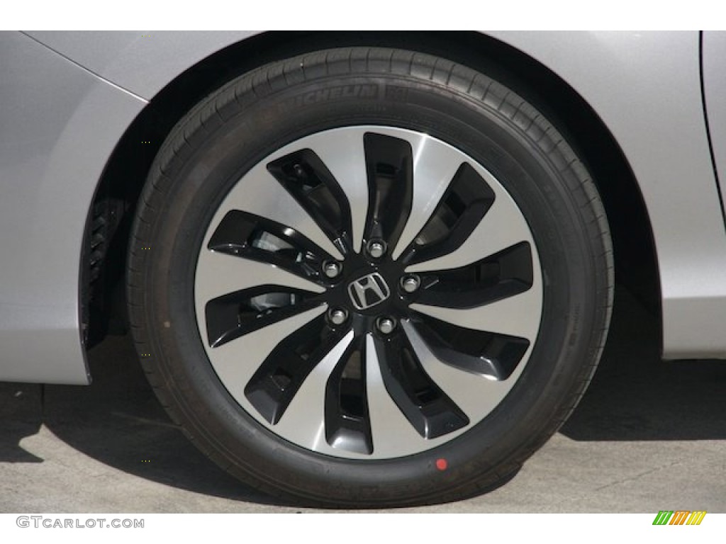 2014 Accord Hybrid EX-L Sedan - Alabaster Silver Metallic / Ivory photo #11