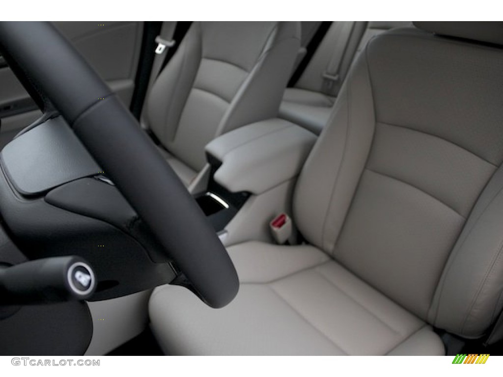 2014 Accord Hybrid EX-L Sedan - Alabaster Silver Metallic / Ivory photo #18