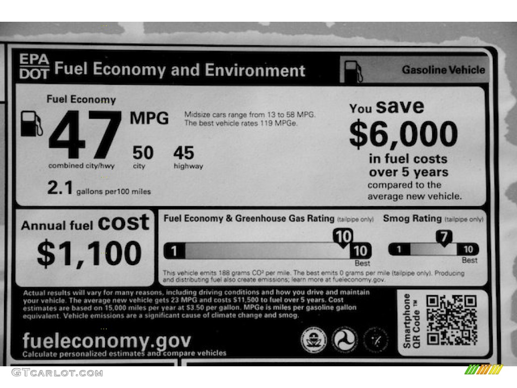 2014 Accord Hybrid EX-L Sedan - Alabaster Silver Metallic / Ivory photo #27