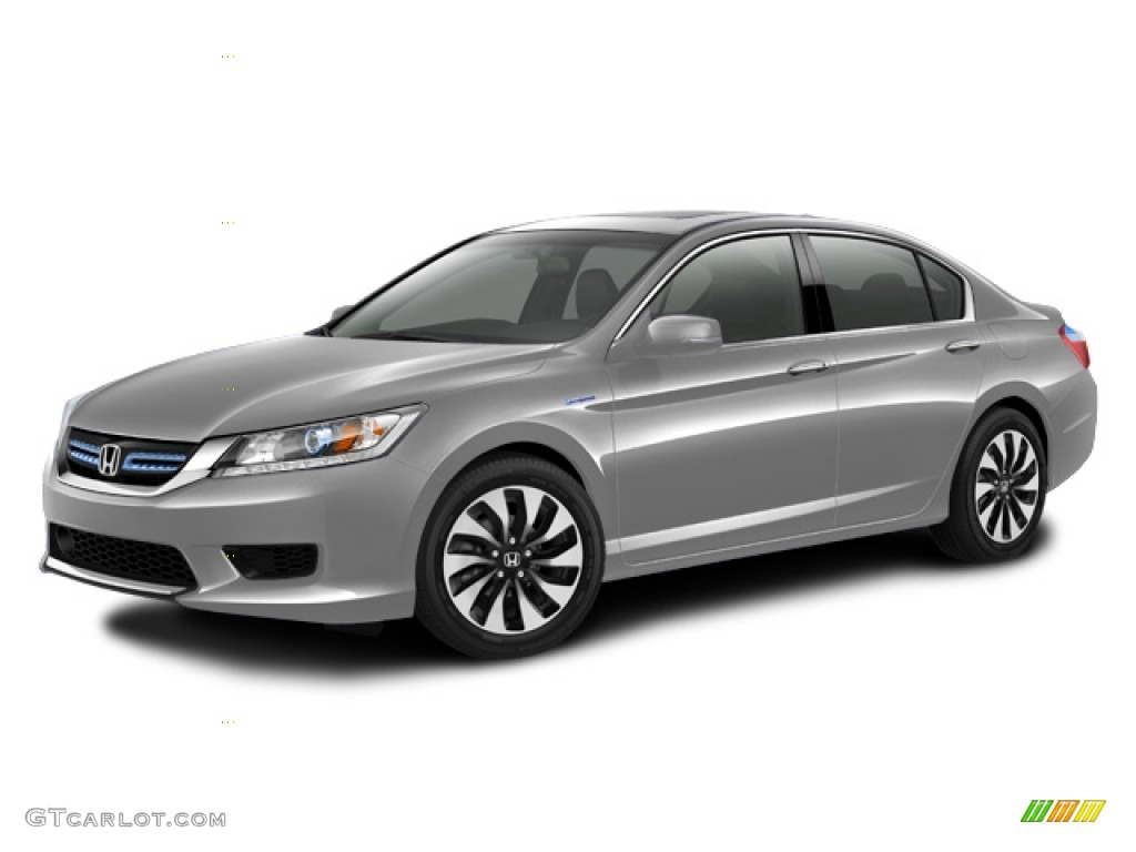 2014 Accord Hybrid EX-L Sedan - Alabaster Silver Metallic / Ivory photo #28