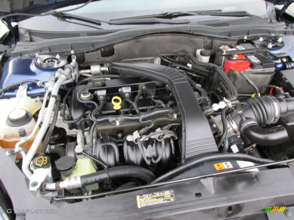 2007 Fusion SE - Dark Blue Pearl Metallic / Light Stone photo #10