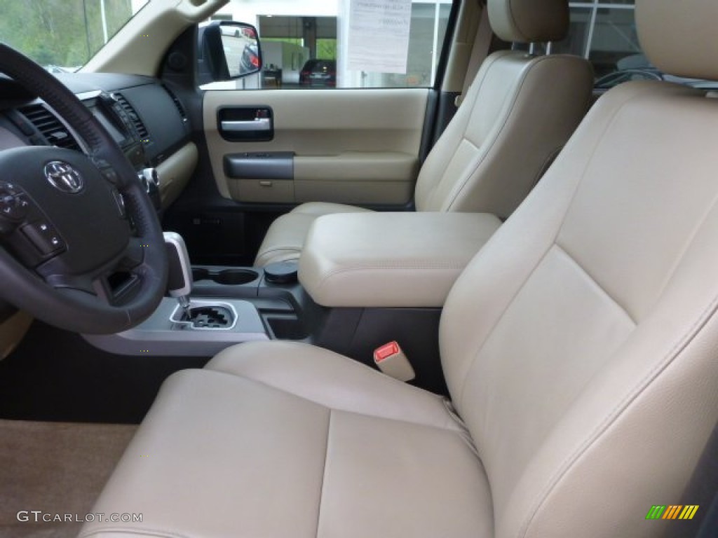 2011 Sequoia Limited 4WD - Pyrite Mica / Sand Beige photo #10