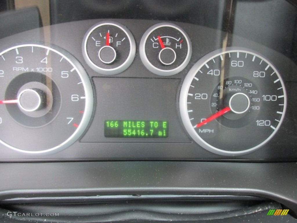 2007 Fusion SE - Dark Blue Pearl Metallic / Light Stone photo #20