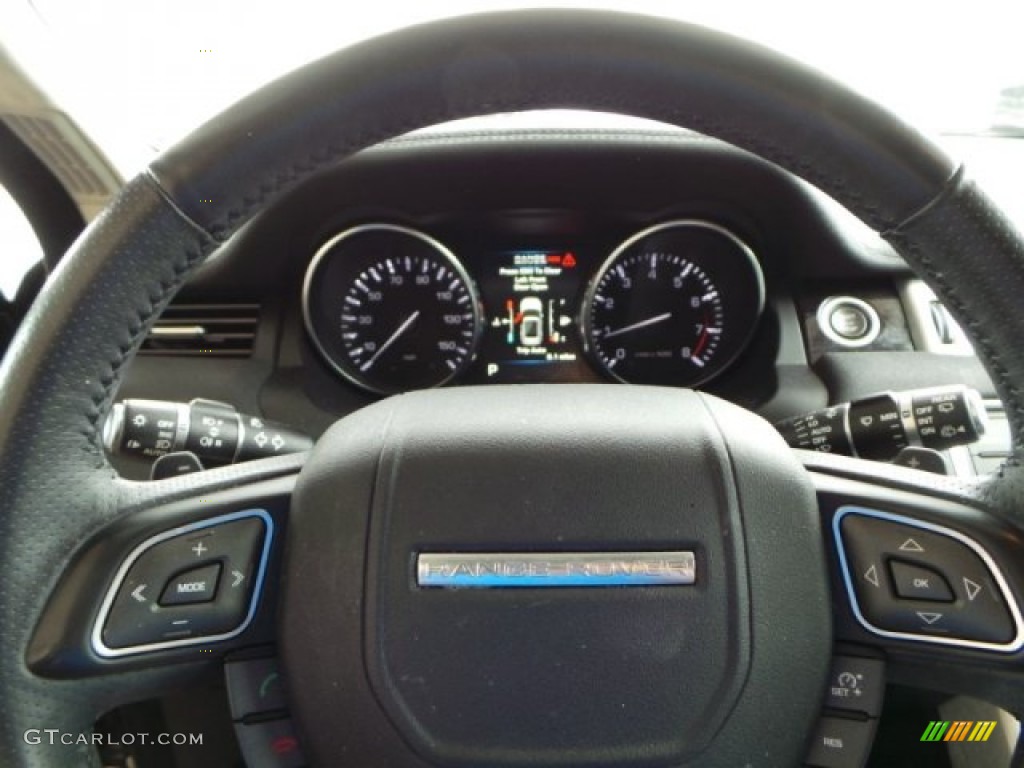 2012 Range Rover Evoque Dynamic - Sumatra Black Metallic / Dynamic Ebony/Cirrus photo #29
