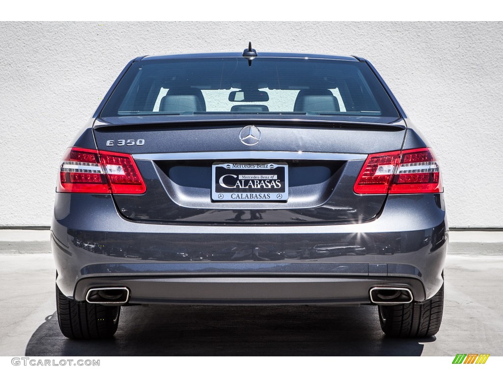 2011 E 350 Sedan - Steel Grey Metallic / Black photo #3