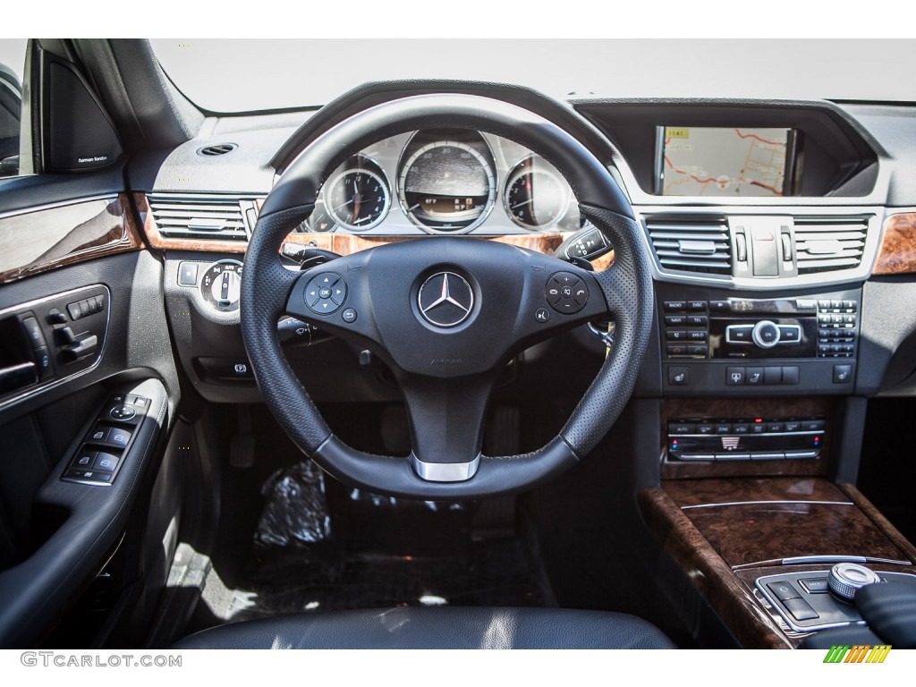 2011 E 350 Sedan - Steel Grey Metallic / Black photo #4