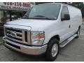 Oxford White 2009 Ford E Series Van E250 Super Duty Commercial