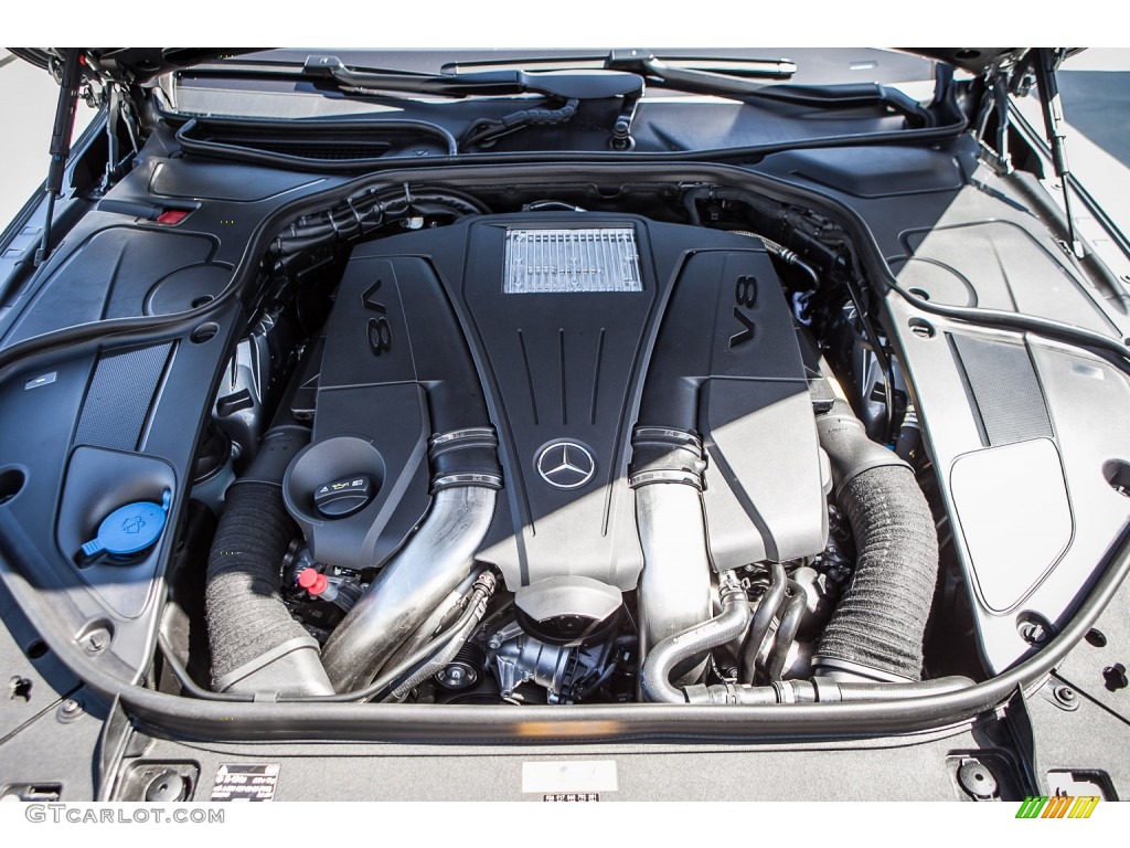 2015 Mercedes-Benz S 550 Sedan 4.6 Liter biturbo DI DOHC 32-Valve VVT V8 Engine Photo #93546859