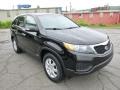 2012 Ebony Black Kia Sorento LX AWD  photo #2