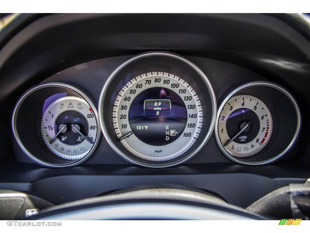 2014 E 350 Cabriolet - Black / Black photo #6