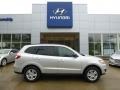 Moonstone Silver 2011 Hyundai Santa Fe GLS