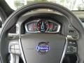 Off-Black 2015 Volvo S60 T6 AWD R-Design Steering Wheel