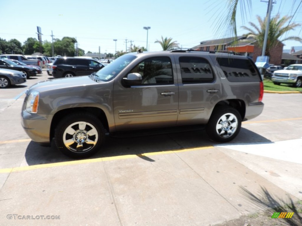 Mocha Steel Metallic 2012 GMC Yukon SLT Exterior Photo #93548587