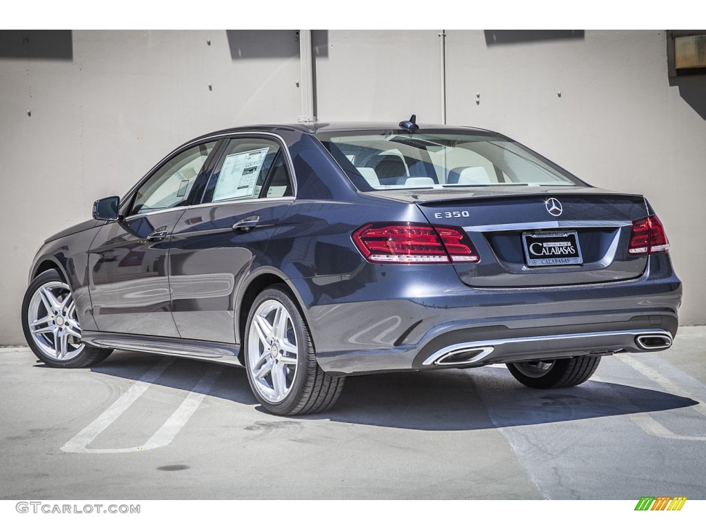 2014 E 350 Sport Sedan - Steel Gray Metallic / Gray/Dark Gray photo #2