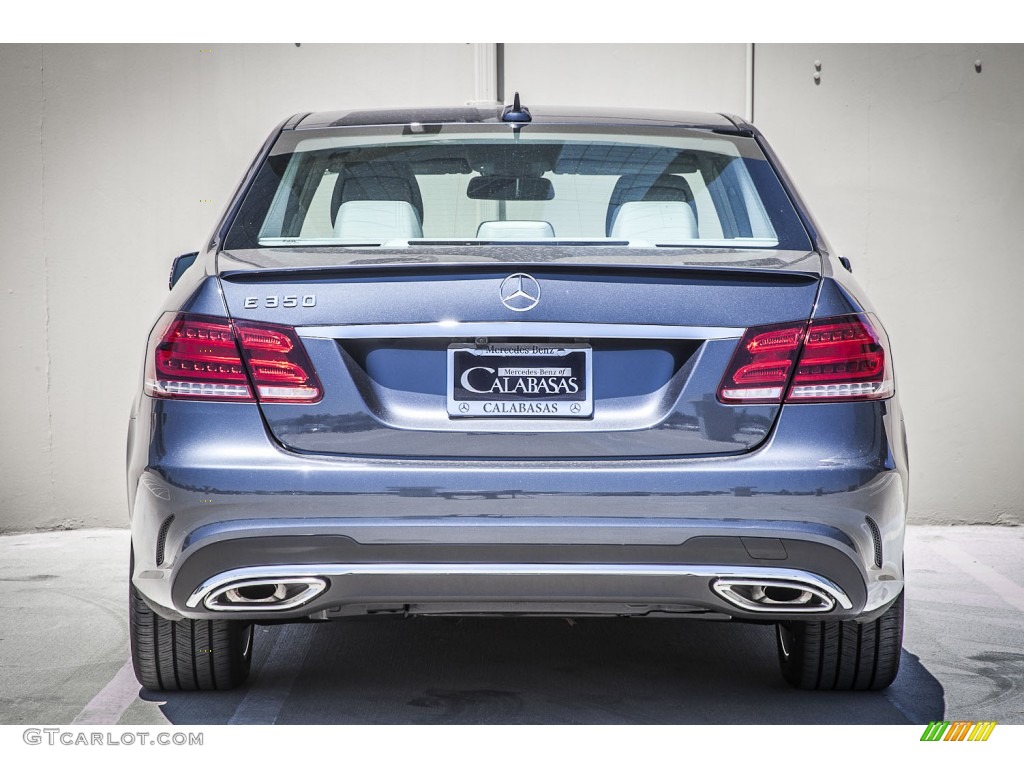 2014 E 350 Sport Sedan - Steel Gray Metallic / Gray/Dark Gray photo #3